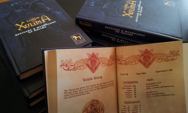 Lords of Xulima Bestiary Collector Edition